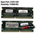 Hewlett Packard Notebook Memory - 313911-001 Memory Module 32mb314890-021